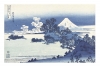 Katsushika Hokusai - Shichiri Beach in Sagami Province Variante 3