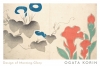 Ogata Korin - Design of Morning-Glory and Other Flowers Variante 2