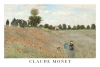 Claude Monet - The Poppy Field near Argenteuil Variante 2