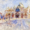 Pierre Auguste Renoir - The Piazza San Marco, Venice Variante 2