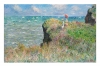 Claude Monet - Cliff Walk at Pourville Variante 2
