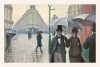 Gustave Caillebotte - Paris Street, Rainy Day Variante 1