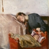 Christian Krohg - Mother and Child Variante 2