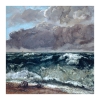 Gustave Courbet - La vague Variante 2