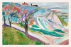 Edvard Munch - Landscape of Kragero Variante 2