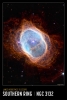 Southern Ring Nebula Poster, taken by NASAs James Webb Space Telescope Variante 1