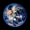 Image of the Earth from Space, Eastern Hemisphere Variante 1