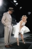 Marilyn Monroe - Scène de la bouche du métro en robe blanche de « Sept Ans de réflexion » (The Seven Year Itch) - 1955 Variante 1