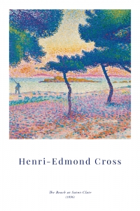 Henri-Edmond Cross - The Beach of Saint-Clair