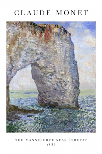 Claude Monet - The Manneporte near Étretat
