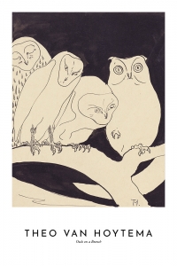 Theo van Hoytema - Owls on a Branch
