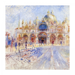 Pierre Auguste Renoir - The Piazza San Marco, Venice