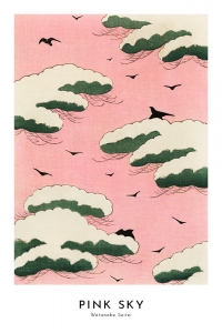 Watanabe Seitei - Pink Sky (from Bijutsu Sekai)