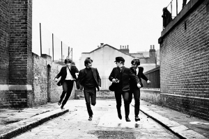 Les Beatles dans le film « Quatre Garçons dans le vent » (A Hard Day’s Night) - 1964