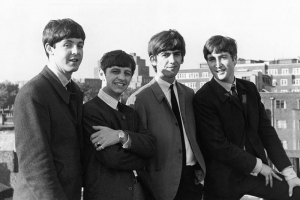The Beatles - un des premiers portraits de groupe en 1962