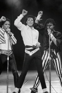 Michael Jackson au Comiskey Park de Chicago en 1984