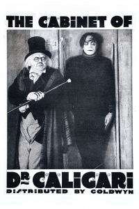 Affiche du film « Le Cabinet du docteur Caligari », réalisé par Robert Wiene (1920)