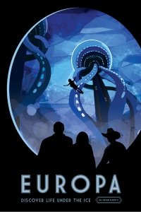 "Europa" - Visions of the Future Poster Series, Credit: NASA/JPL