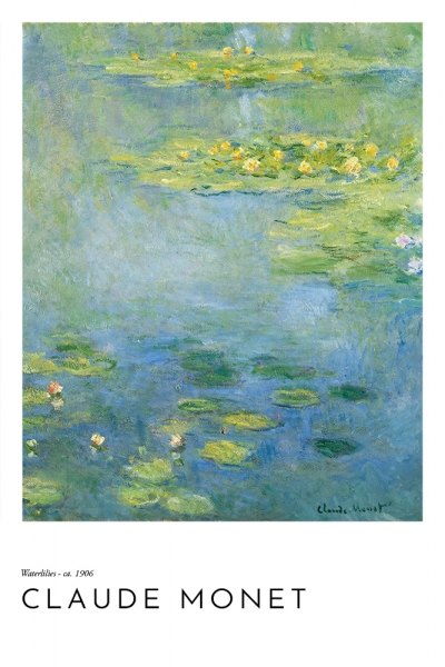 Claude Monet - Water Lilies (ca. 1906) 