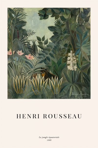 Henri Rousseau - La jungle équatoriale