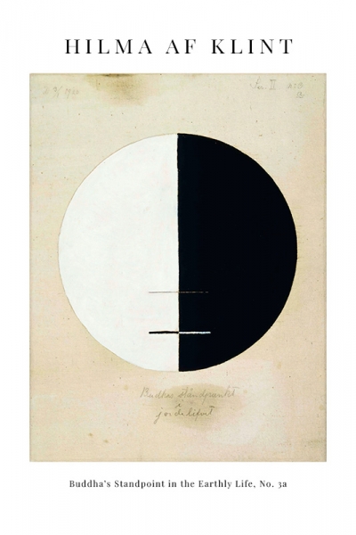 Hilma af Klint - Buddhas Standpoint in the Earthly Life, No. 3a Variante 2 | 13x18 cm | Premium-Papier