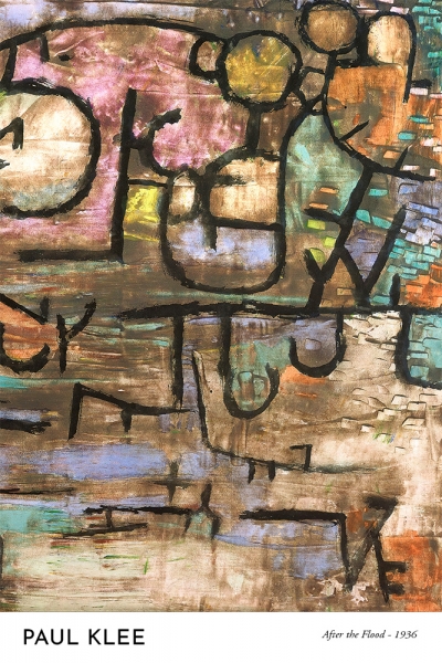 Paul Klee - After the Flood Variante 1 | 60x90 cm | Premium-Papier wasserfest