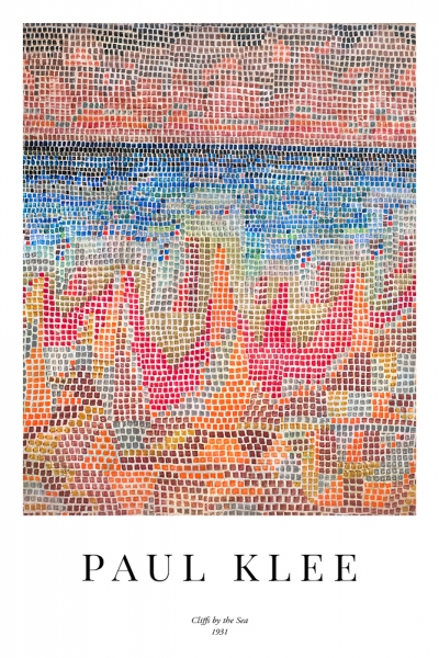 Paul Klee - Cliffs by the Sea Variante 1 | 13x18 cm | Premium-Papier