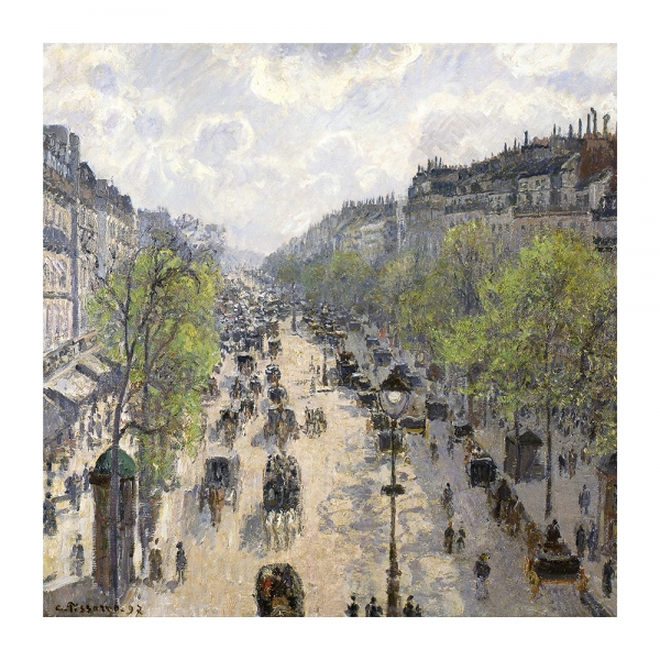 Camille Pissarro - Boulevard Montmartre, Spring 