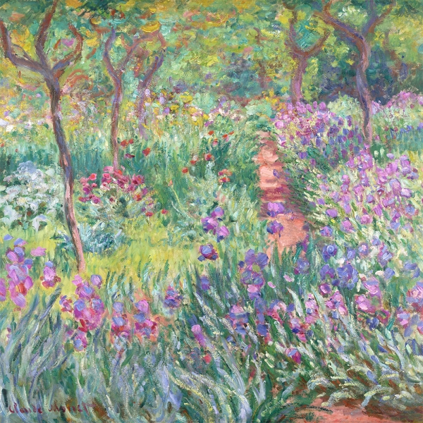 Claude Monet - The Artists Garden in Giverny 