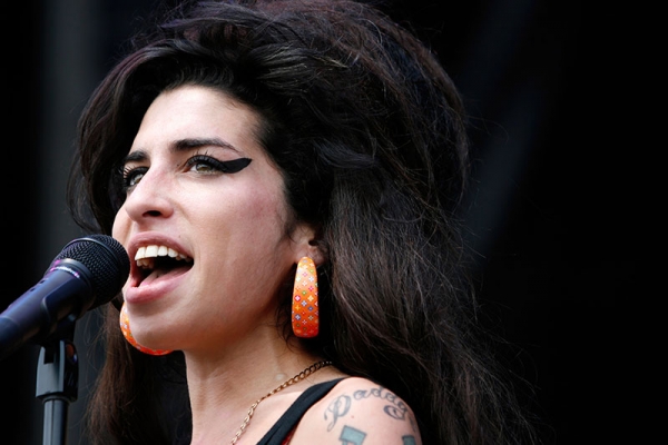 Poster d’Amy Winehouse en concert 