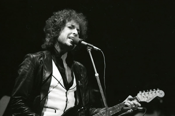 Poster de Bob Dylan au concert à Earls Court, Londres (1978) 