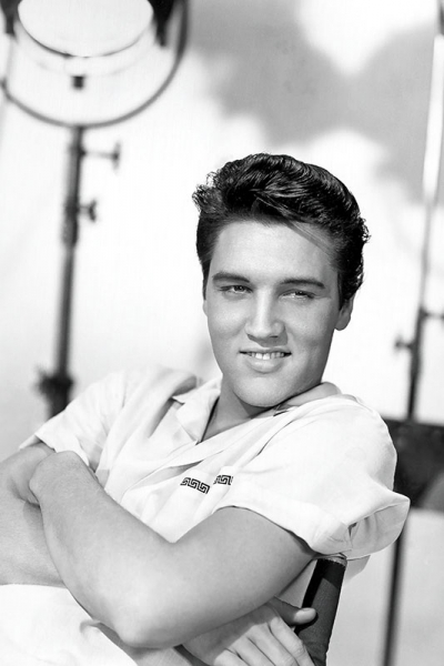 Poster d’Elvis Presley sur le plateau de « Bagarres au King Créole » 