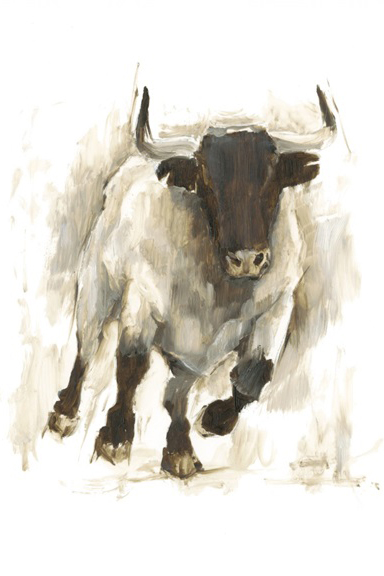 Painted Bull Variante 1 | 13x18 cm | Premium-Papier