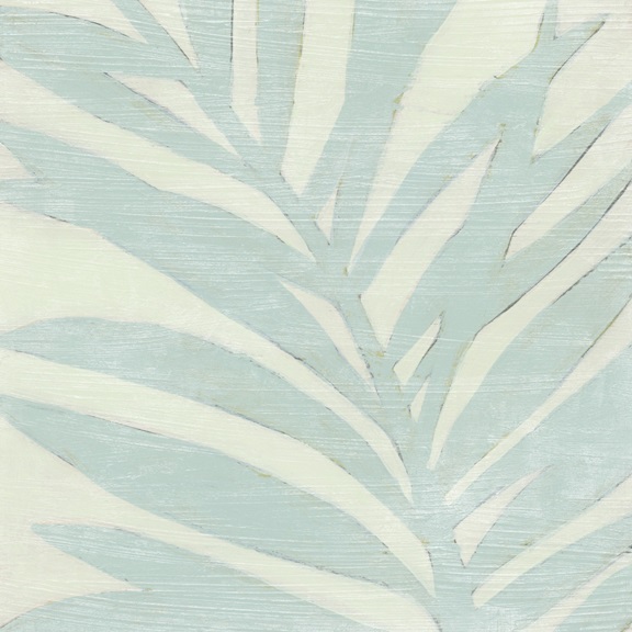 Slate-Blue Palms No. 1 