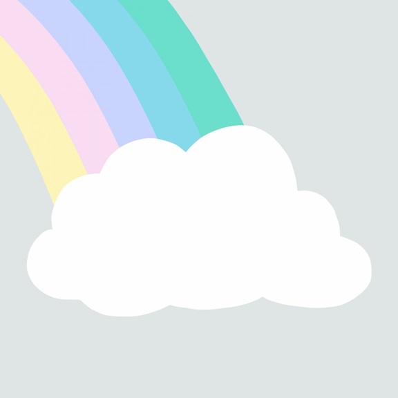 Rainbow Cloud No. 1 