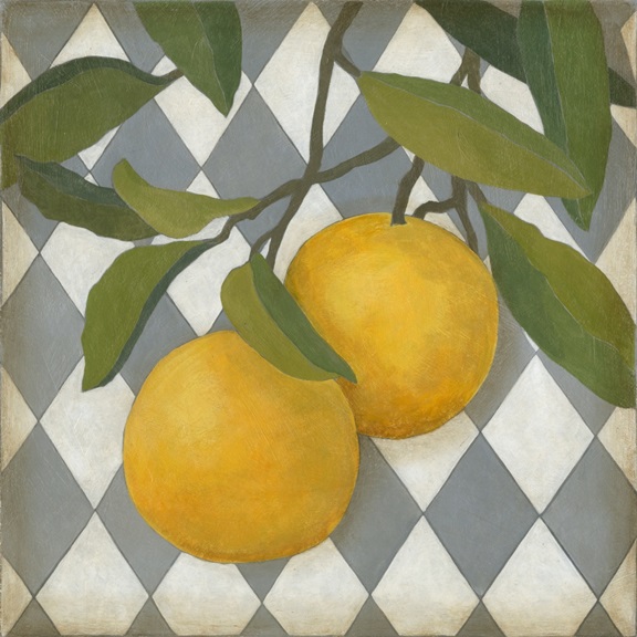 Fruit on Pattern No. 4 