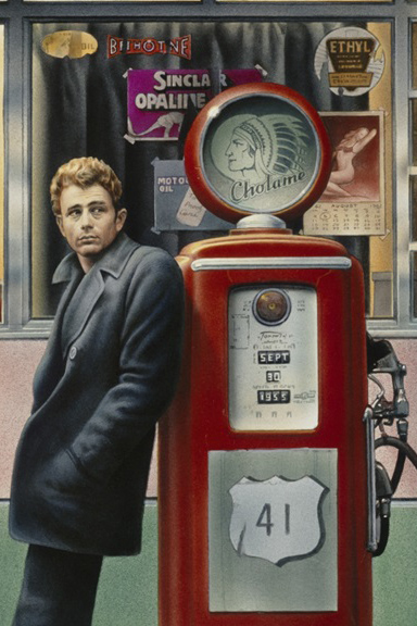 James Dean at the Gas Station 