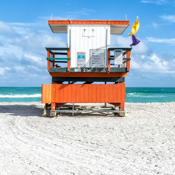 Miami Beach Lifeguard Stands No. 1 