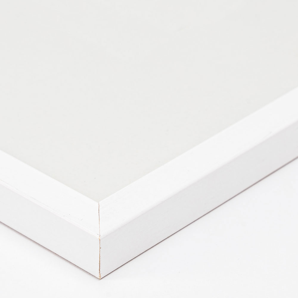 Cadre photo en bois - Blanc 40x60 cm